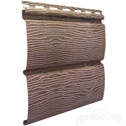 Сайдинг Ю-Пласт Timberblock цвет дуб натуральный 3,05м