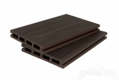 Террасная доска GRAND LINE серия 3Д цвет Венге 22×140x3000