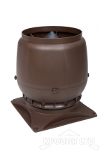Вентиляционный выход Vilpe 250S 400x400 цвет коричневый