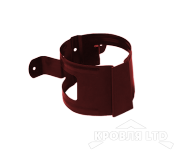 Кронштейн трубы для водостока на дерево Foramina PUR 100мм RAL 3005 красное вино