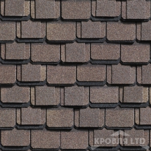 Гибкая черепица Шинглас коллекция Континент цвет Африка