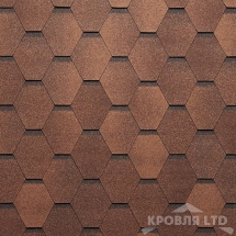 Гибкая черепица Тегола серия Категория БИЗНЕС UNICA VENETO цвет Marrone 423