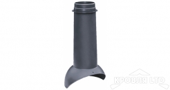 Выход вентиляции Pipe-VT KROVENT черный