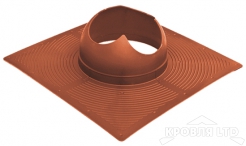 Основание для вентеляционной трубы Krovent Base-VT  110 кирпичный для гибкой черепицы