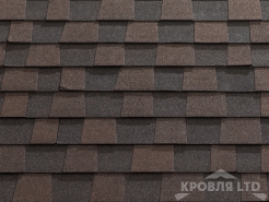 Гибкая черепица Катепал Коллекция Mansion цвет Бран