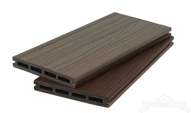 Террасная доска POLIVAN NISADUA co-extrusion snow mix 20*140*2900