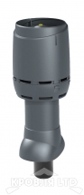 Вентиляционный выход Vilpe FLOW 110P/IS/350 цвет серый