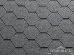 Гибкая черепица Катепал Коллекция  KL цвет Серый