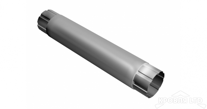 Труба круглая Грендлайн 100мм 1м RAL 9003 белый