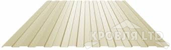 Профнастил С8, Полиэстер RAL 1014 слоновая кость, толщина 0,4