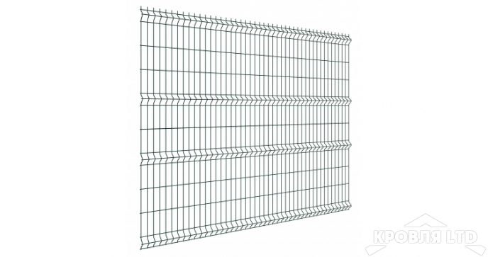 Ограждения ГрандЛайн Панель Profi 2,43х2,5 RAL 6005 зеленый мох