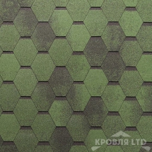 Гибкая черепица Тегола серия Категория БИЗНЕС UNICA VENETO цвет Verde 474