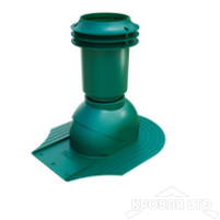 Выход вентиляции канализации Viotto для мягкой кровли при монтаже rall6005.