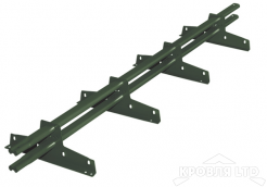 Снегозадержатель Roofsystems серия PRESTIGE 45*25 EURO, Полиэстер RAL 6020
зеленый хром, 3м