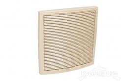 Наружная вентиляционная решетка 375х375 цвет бежевый