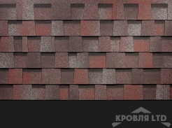 Гибкая ламинированная черепица Дёке серия PREMIUM  Коллекция DRAGON цвет Слива