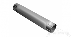 Труба круглая Грендлайн 100мм 1м RAL 9003 белый