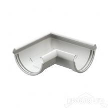 угол желоба наружный 90 градусов Деке Люкс  пломбир