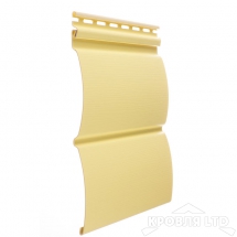 Сайдинг виниловый блок хаус  Döcke Premium цвет лимон 3,6 м