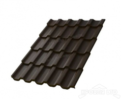 Металлочерепица Трамонтана- M , RAL 8017 Шоколад, толщина 0,5