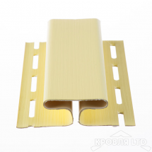 Н - профиль Döcke цвет лимон 3,00 м