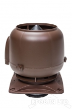 Вентиляционный выход Vilpe 125S 250x250 цвет коричневый