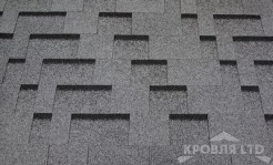 Гибкая черепица Roofshield  серия Family Eco Light коллекция Модерн цвет Серый с оттенением