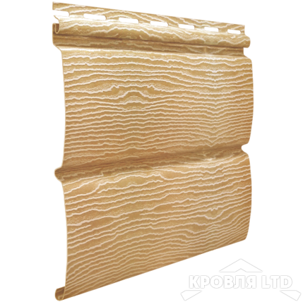 Сайдинг Ю-Пласт Timberblock цвет дуб золотой  3,05м