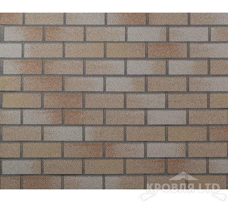 Фасадная плитка ТEХНОНИКОЛЬ HAUBERK цвет Каталонский кирпич
