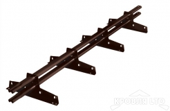 Снегозадержатель PRESTIGE ZN 45*25  композит RAL 8019 3м