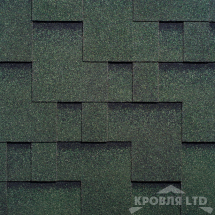 Гибкая черепица Ruflex  серия Премиум коллекция Runa Premium цвет Тайга