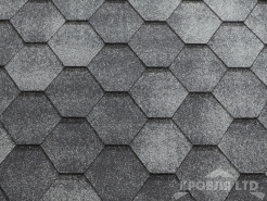 Гибкая черепица Катепал Коллекция Jazzy цвет Серый