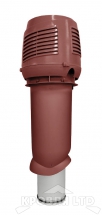 Приточный вентиляционный элемент Vilpe 160/ER/700 INTAKE  цвет красный