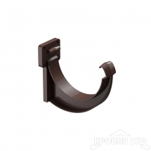 кронштейн желоба для водостока Деке Люкс  шоколад