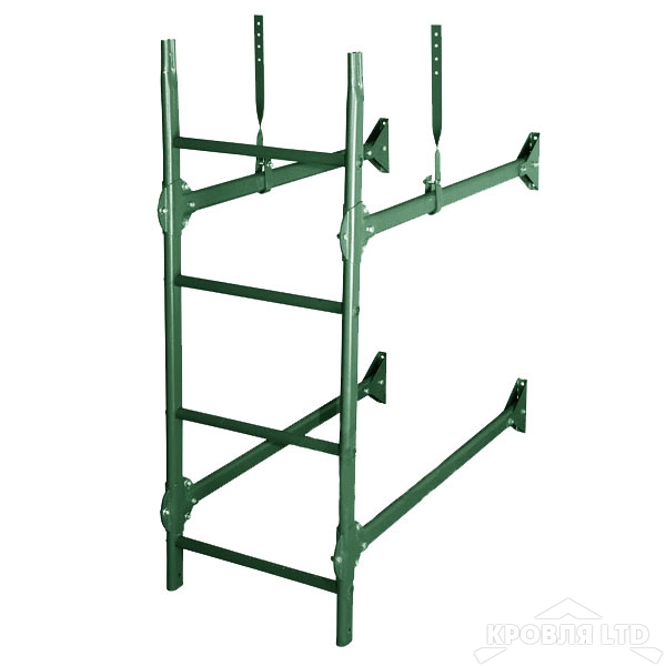 Стеновая лестница Rofsystems серия ELITE 400, Полиэстер RAL 6005
зеленый мох, 1,8м