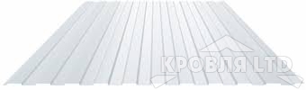 Профнастил С8, Полиэстер RAL 9003 сигнальный белый, толщина 0,4