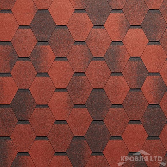 Гибкая черепица Тегола серия Категория БИЗНЕС UNICA VENETO цвет Amarone 410