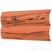Сайдинг металлический "Венец" под дерево Кипарис, толщина 0,45