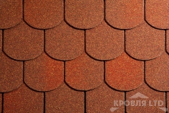 Гибкая черепица Икопал Сипласт коллекция Туазит Ожив цвет Каменно-серый