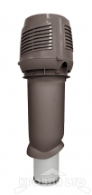 Приточный вентиляционный элемент Vilpe 160/ER/700 INTAKE  цвет коричневый