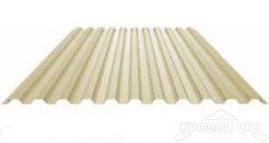 Профнастил С21, Полиэстер RAL 1014 слоновая кость, толщина 0,5