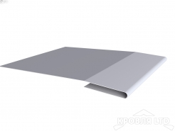 Планка начальная, Полиэстер RAL 7004 сигнальный серый, толщина 0,45