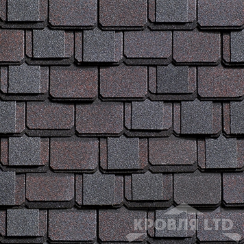 Гибкая черепица Шинглас коллекция Континент цвет Азия