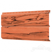 Сайдинг металлический Евробрус, под дерево Кипарис, толщина 0,45