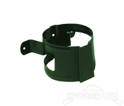 Кронштейн трубы для водостока на дерево Foramina PUR 100мм RAL 6005 зеленый мох