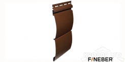 Cайдинг STANDART  FINEBER BLOCKHOUSE EXTRA ACRYLIC могано