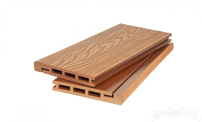 Доска обрамления из ДПК 3D WOOD POLIVAN для декинга 20х140х5800 мм