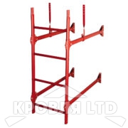 Стеновая лестница Rofsystems серия PRESTIGE ZN 400, Полиэстер RAL 3011
коричнево-красный, 1,8м