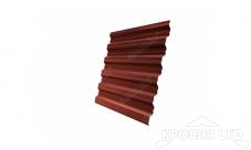 Профнастил НС35, Полиэстер RAL 8004 терракота, толщина 0,45