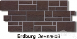 Фасадная панель Docke Burg Земляной
